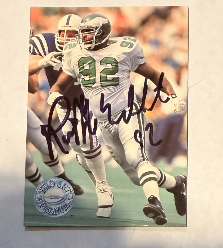 Reggie White Autographed CARD