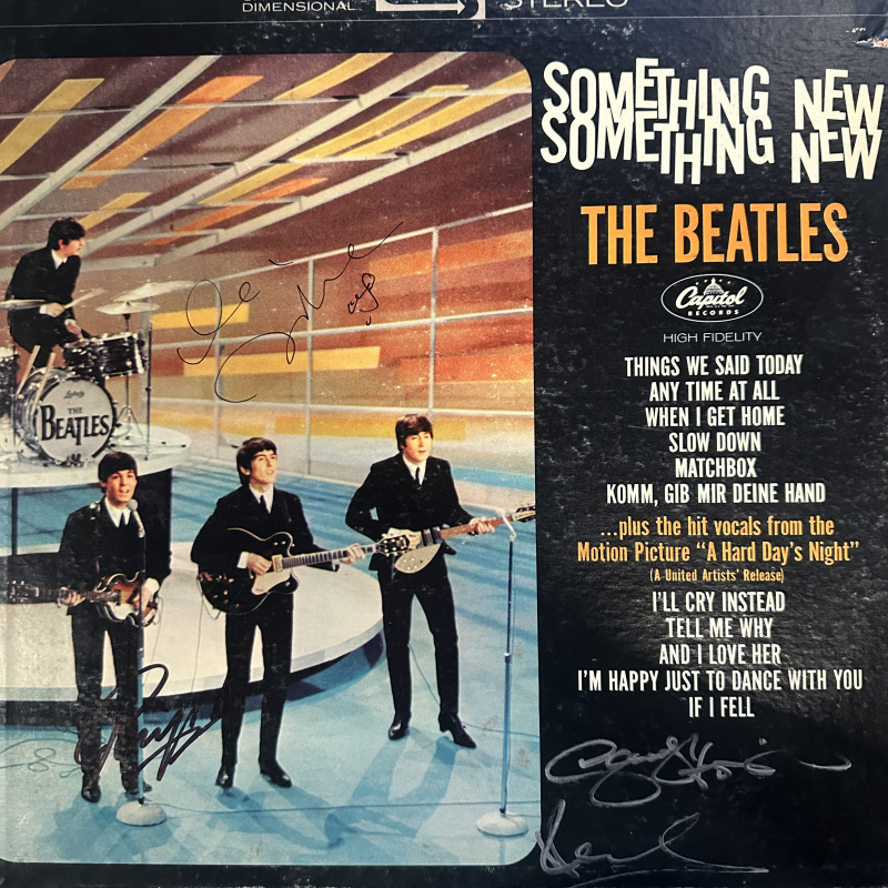 Beatles Autographed Album Cover
