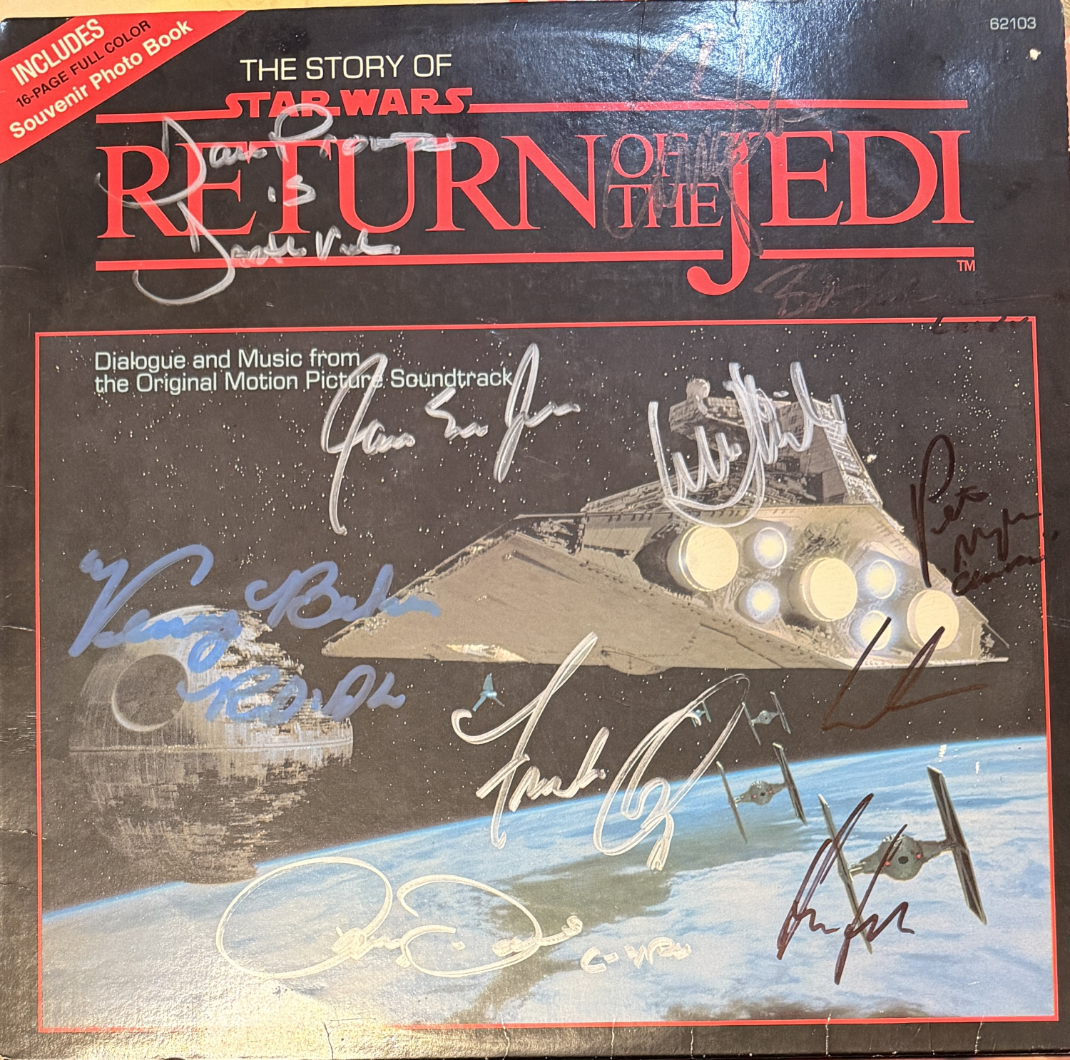 Star Wars Autographed Album