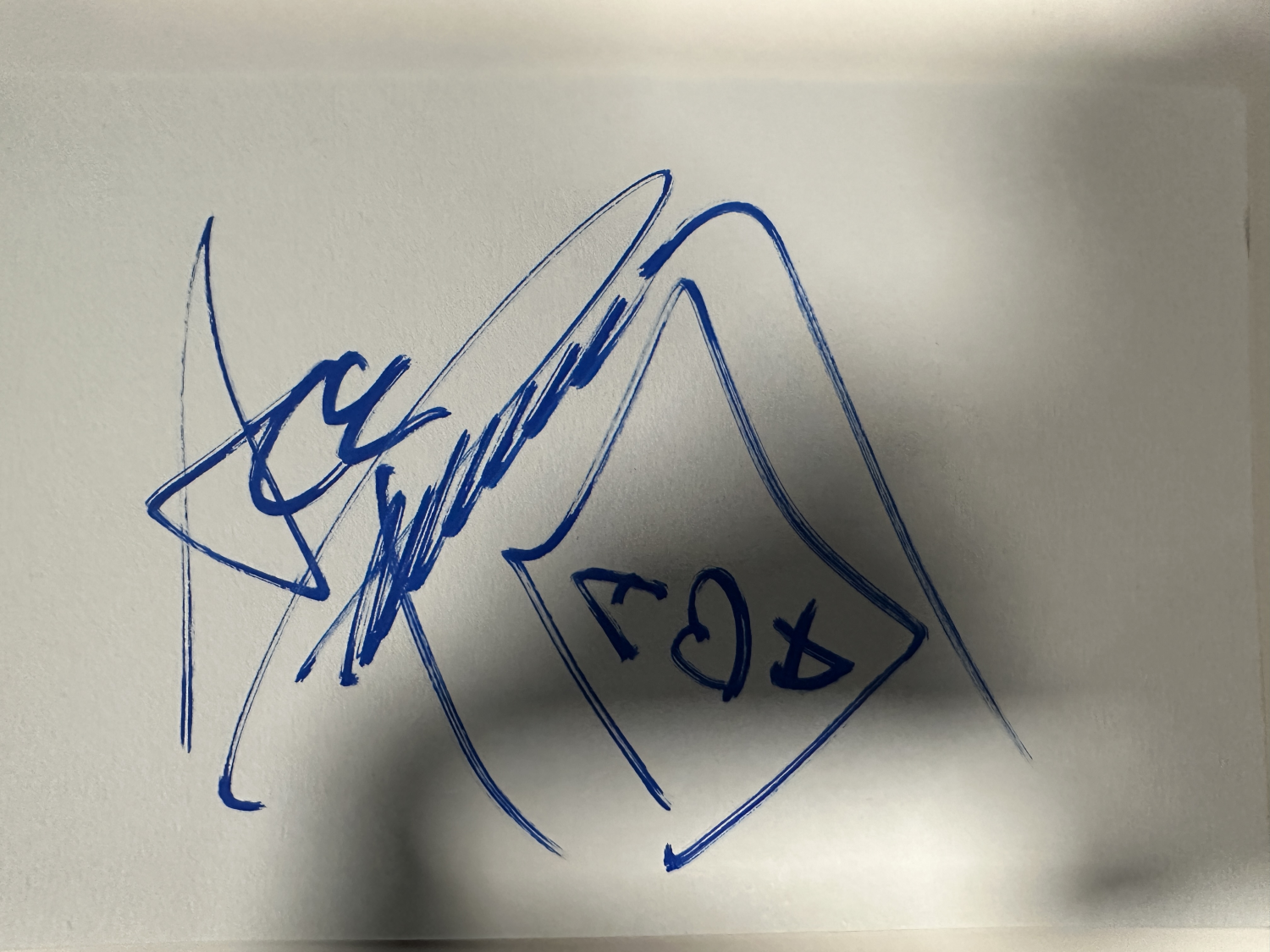 Ace Frehley Autographed Card 