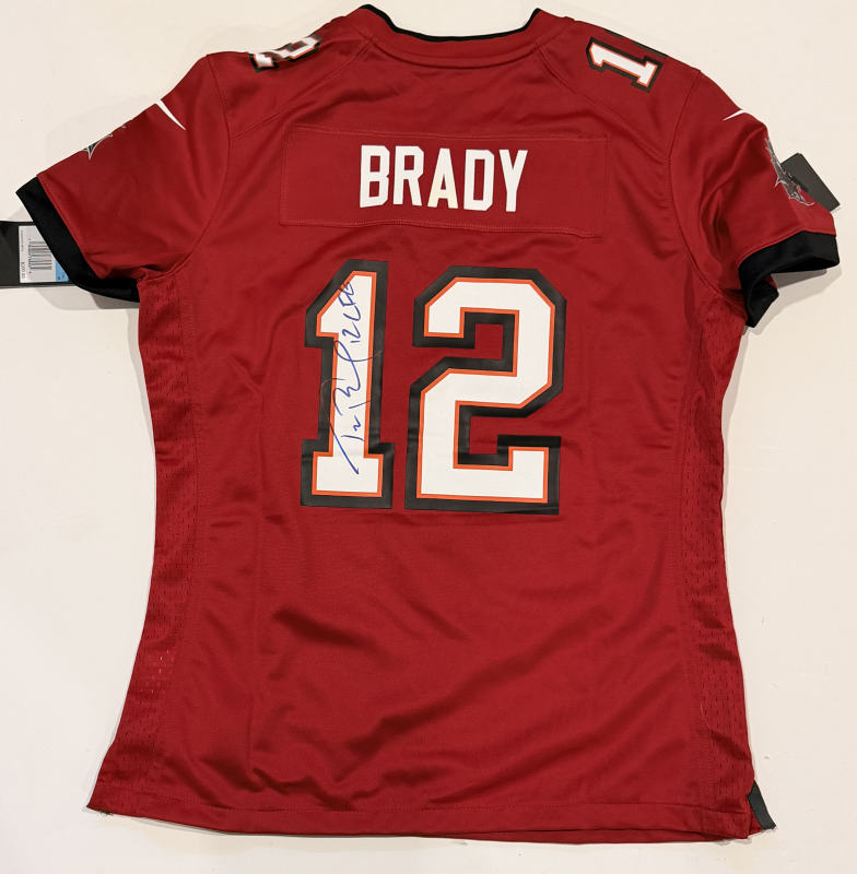 Tom Brady Autographed Bucs Jersey
