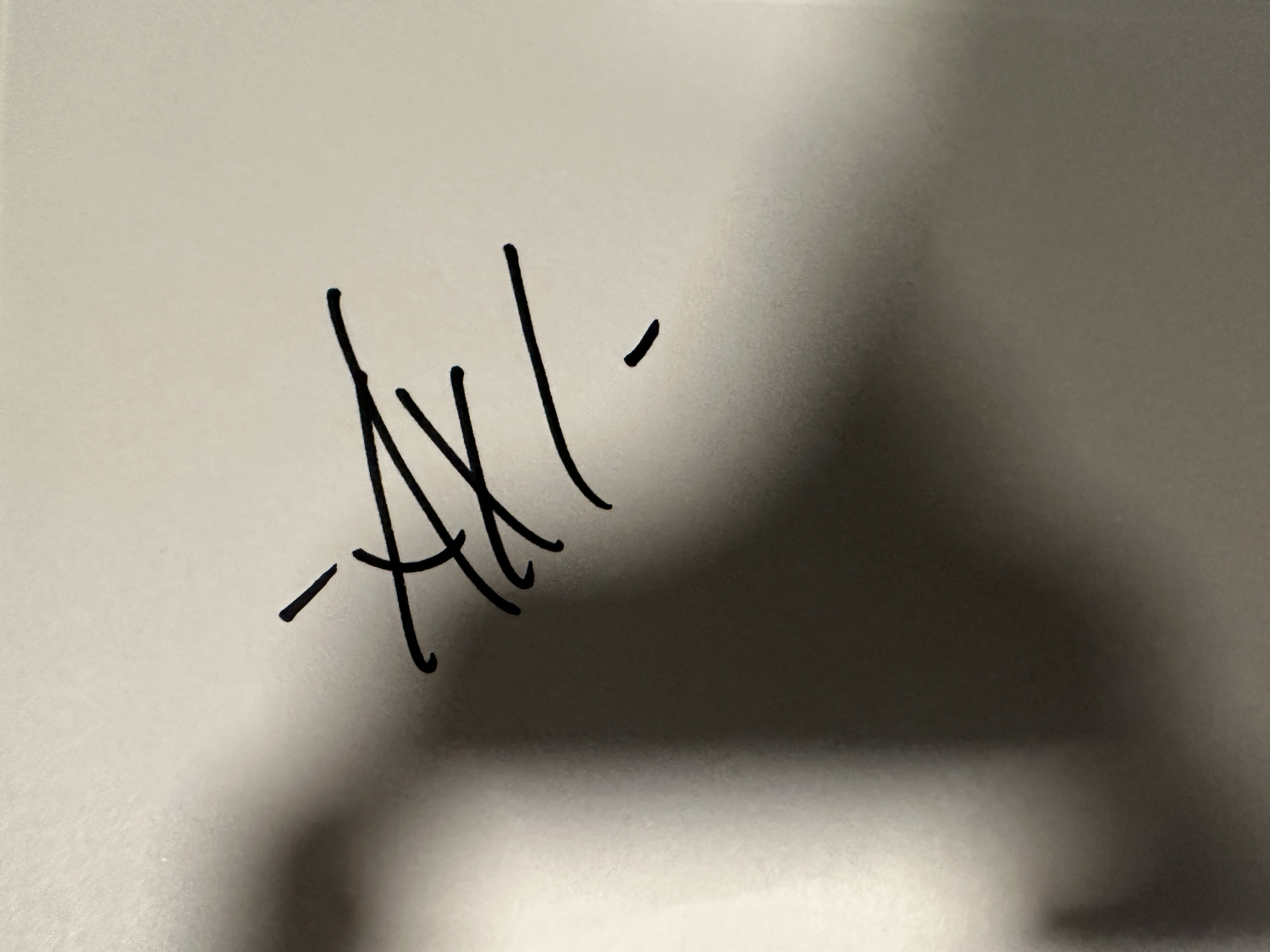 Axl Rose Autographed Card 