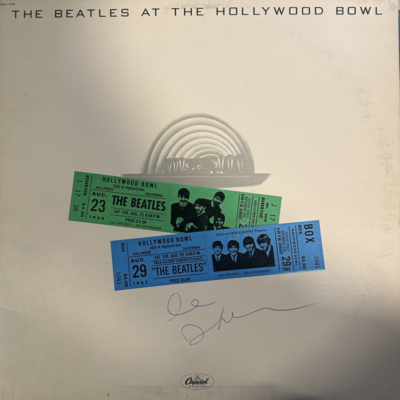 John Lennon Autographed Album Cover