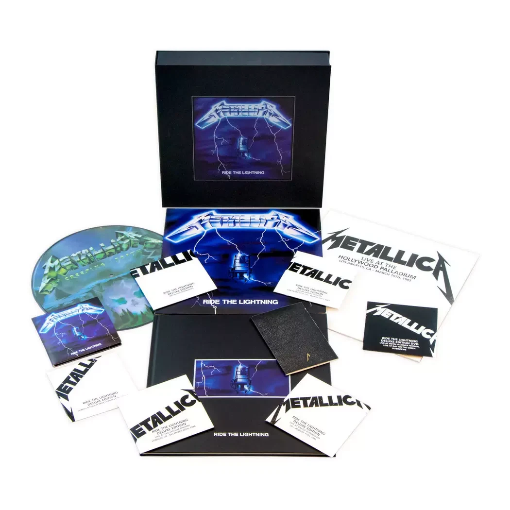 METALLICA - RIDE THE LIGHTNING DELUXE EDITION 4LP + 6CD + DVD BOX SET [NEW]