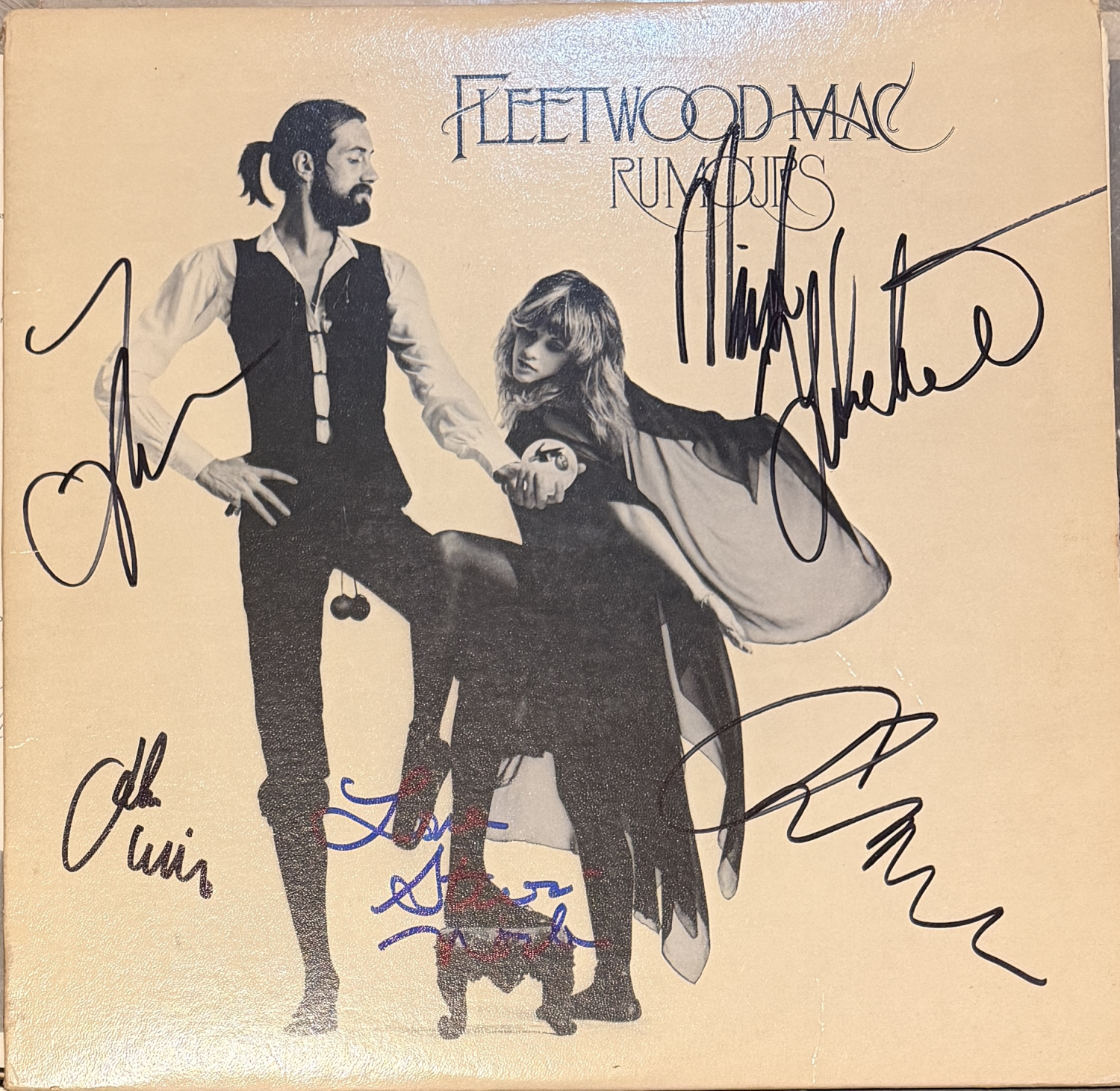 Fleetwood Mac Autographed Album  COA