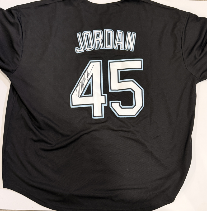 Michael Jordan AUTOGRAPHED Jersey COA
