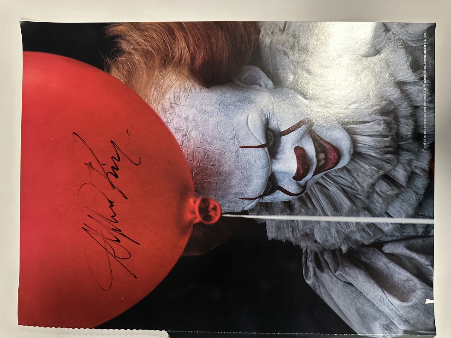 Stephen King Autographed Photo
