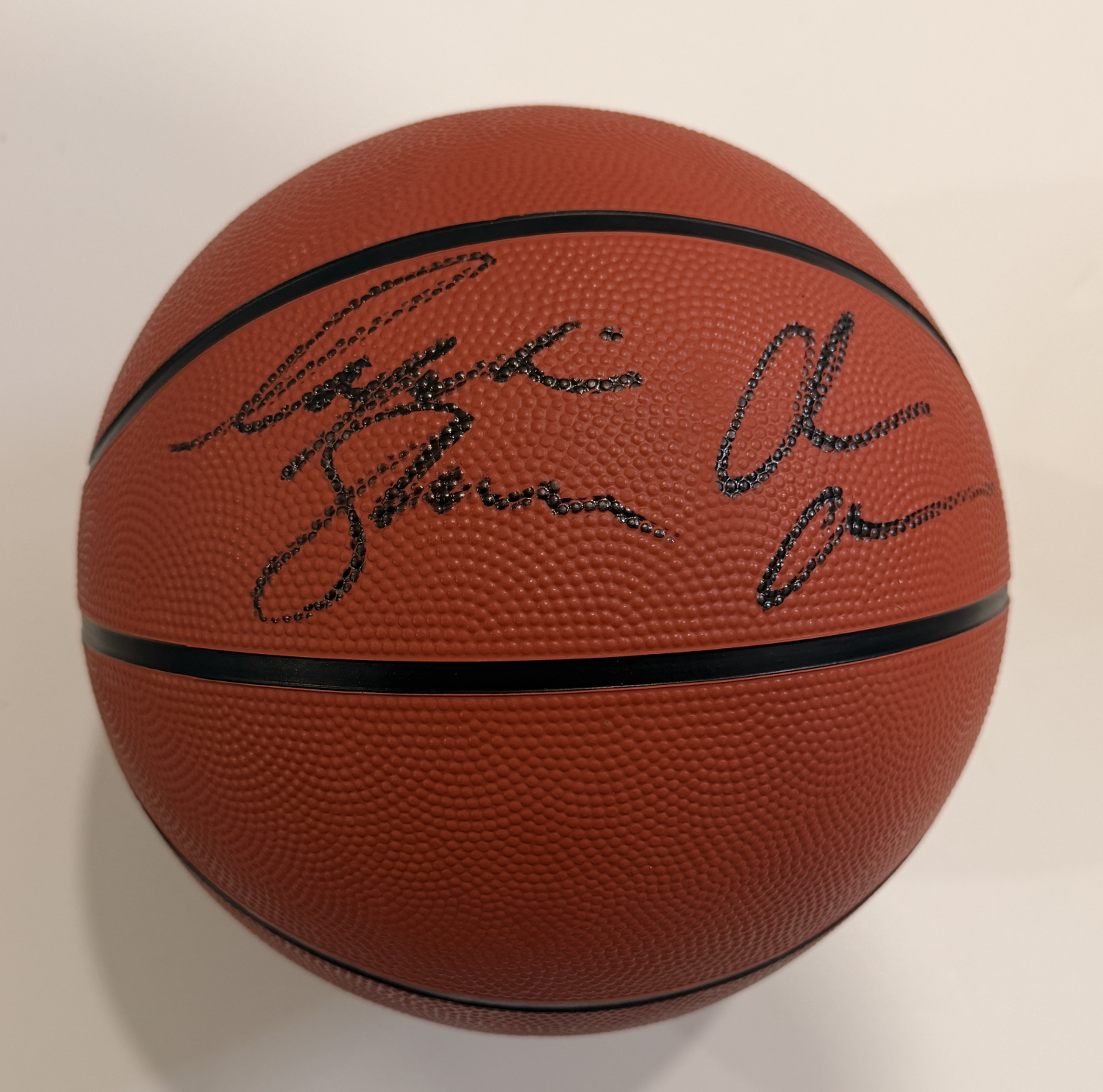 Sophie Cunnigham Caitlin Clark Autographed BASKETBALL