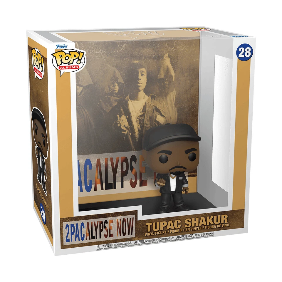 Funko Pop! Album Cover with case: Tupac Shakur #28