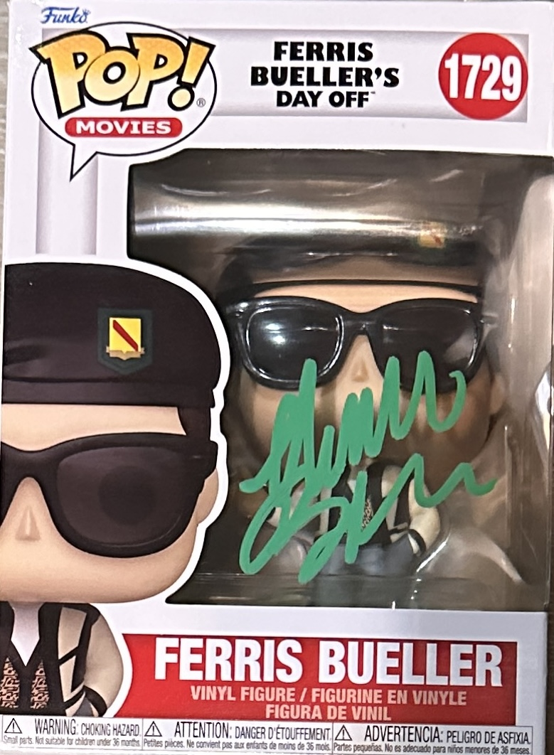 Matthew Broderick Autographed Funko