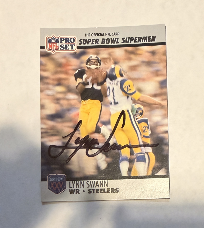 Lynn Swann Autographed Card