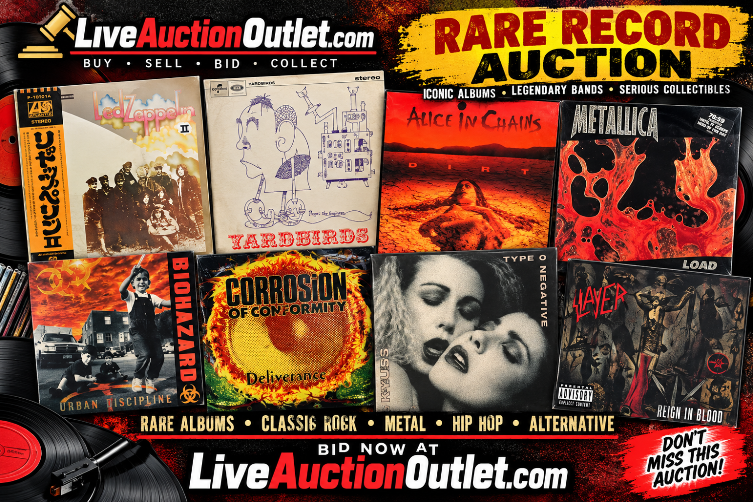 Rare Record Auction