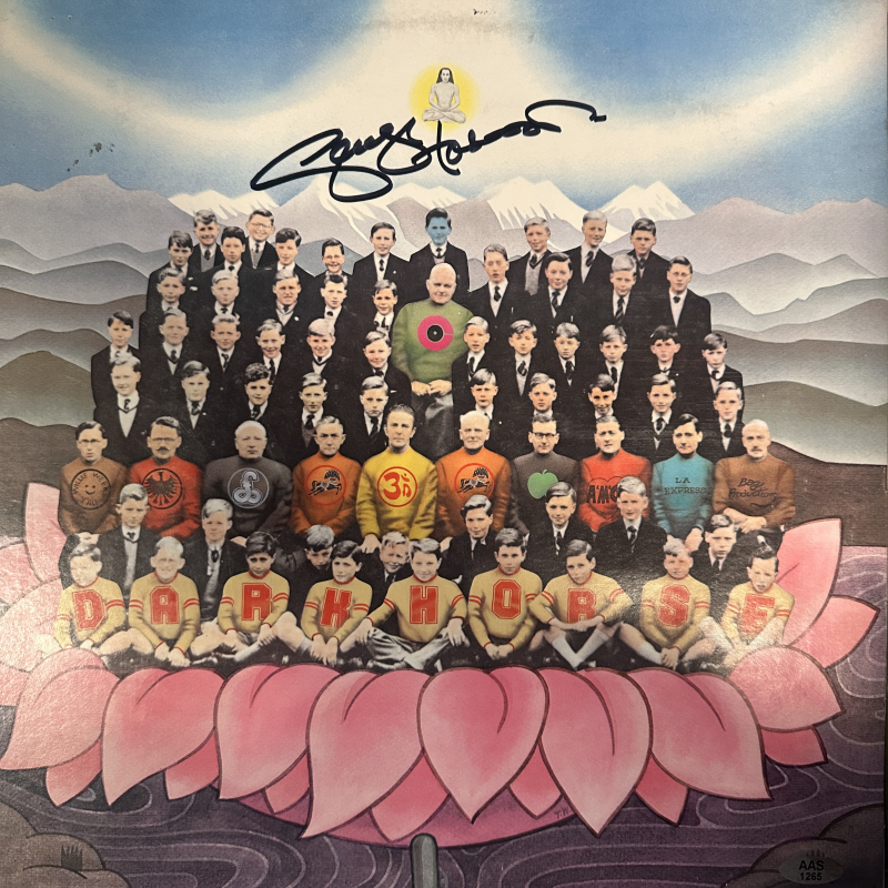 George Harrison Autographed Album Cover