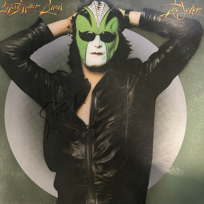 Steve Miller Autographed Album Cover