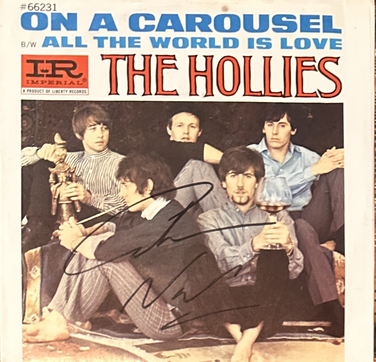 Graham Nash Autographed ALBUM 