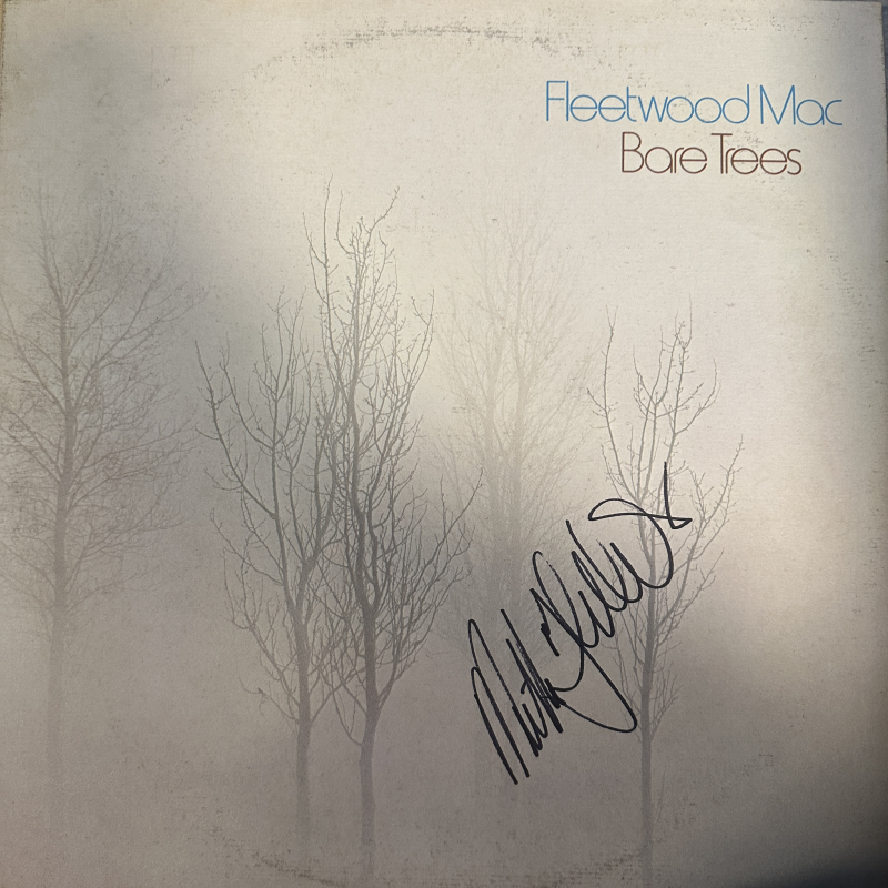 Mick Fleetwood Autographed Album Cover