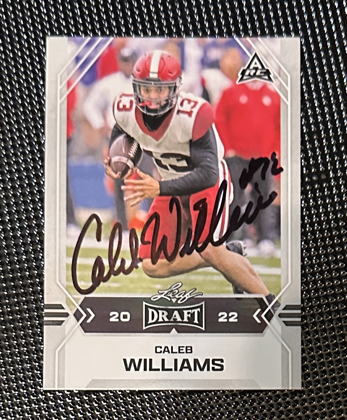 Caleb Williams Autographed Card 