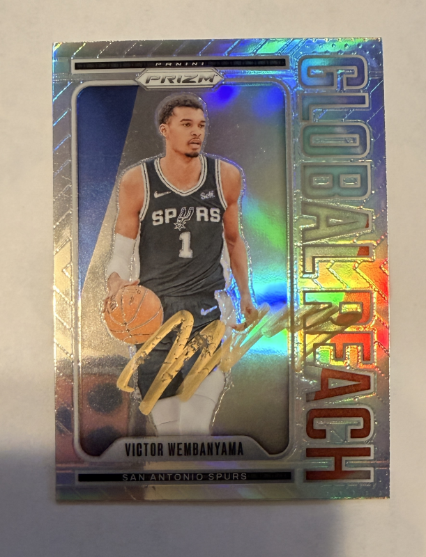 Victor Wembanyama Autographed CARD