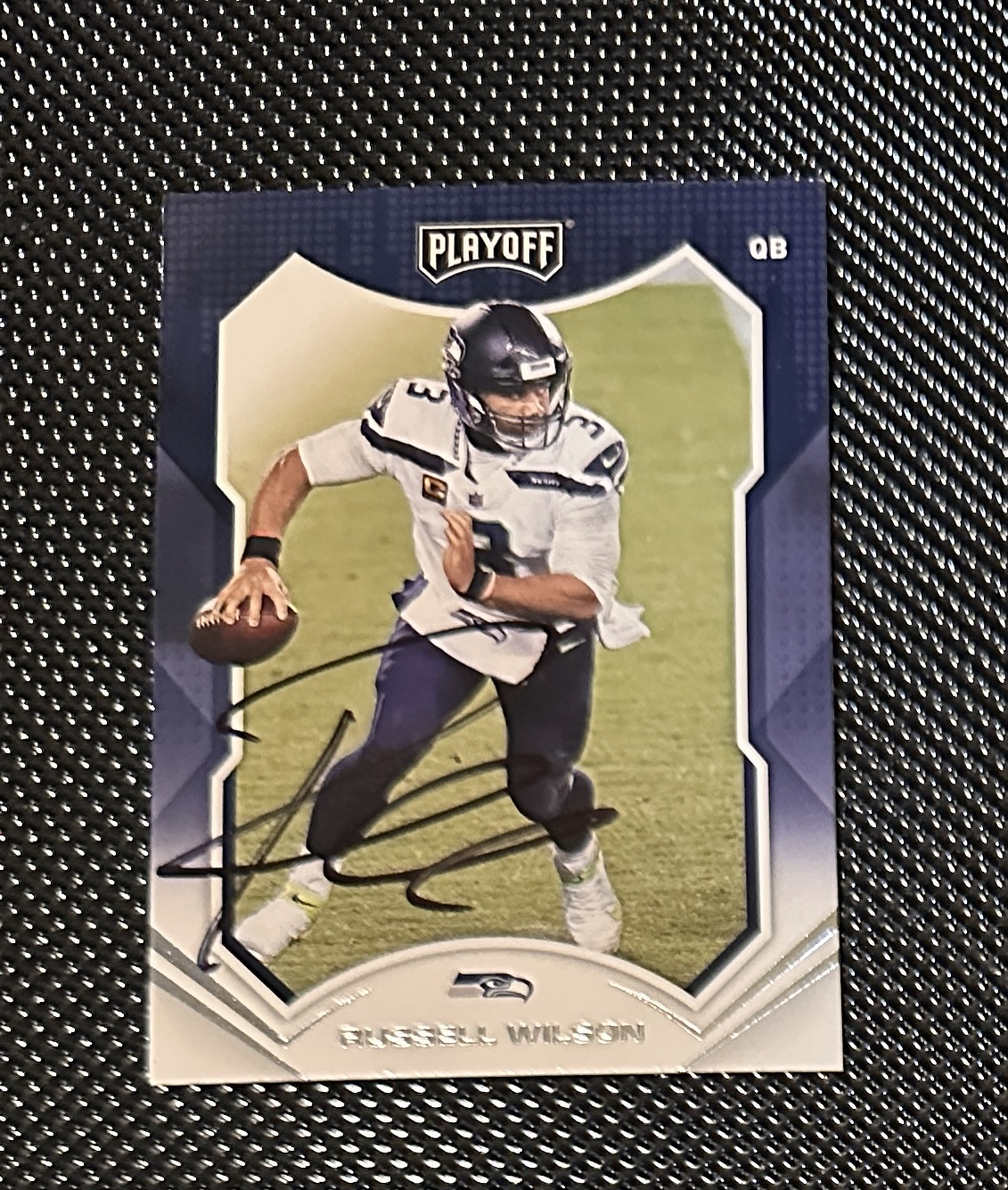 Russell Wilson Autographed Card 