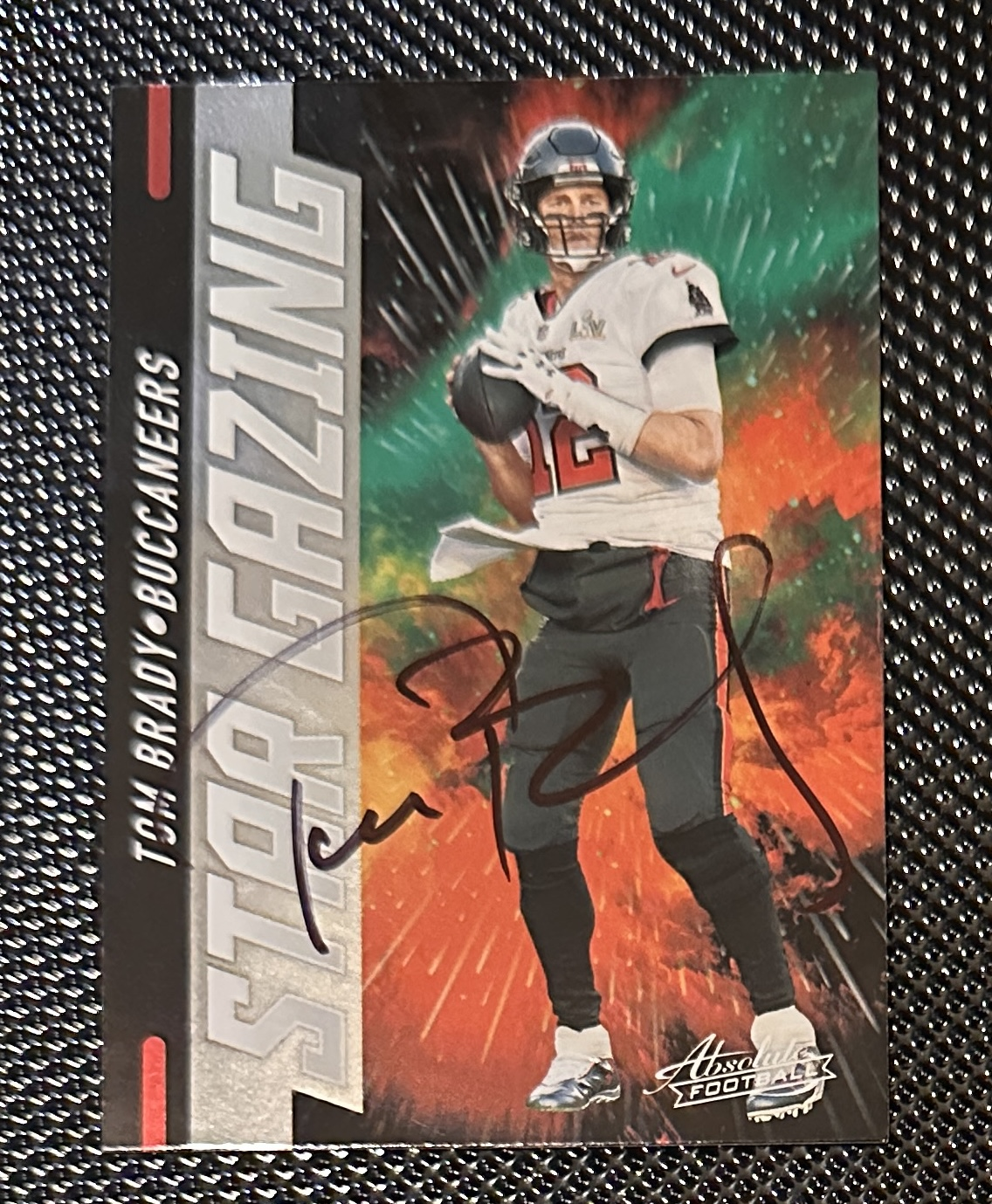 Tom Brady Autographed Card 