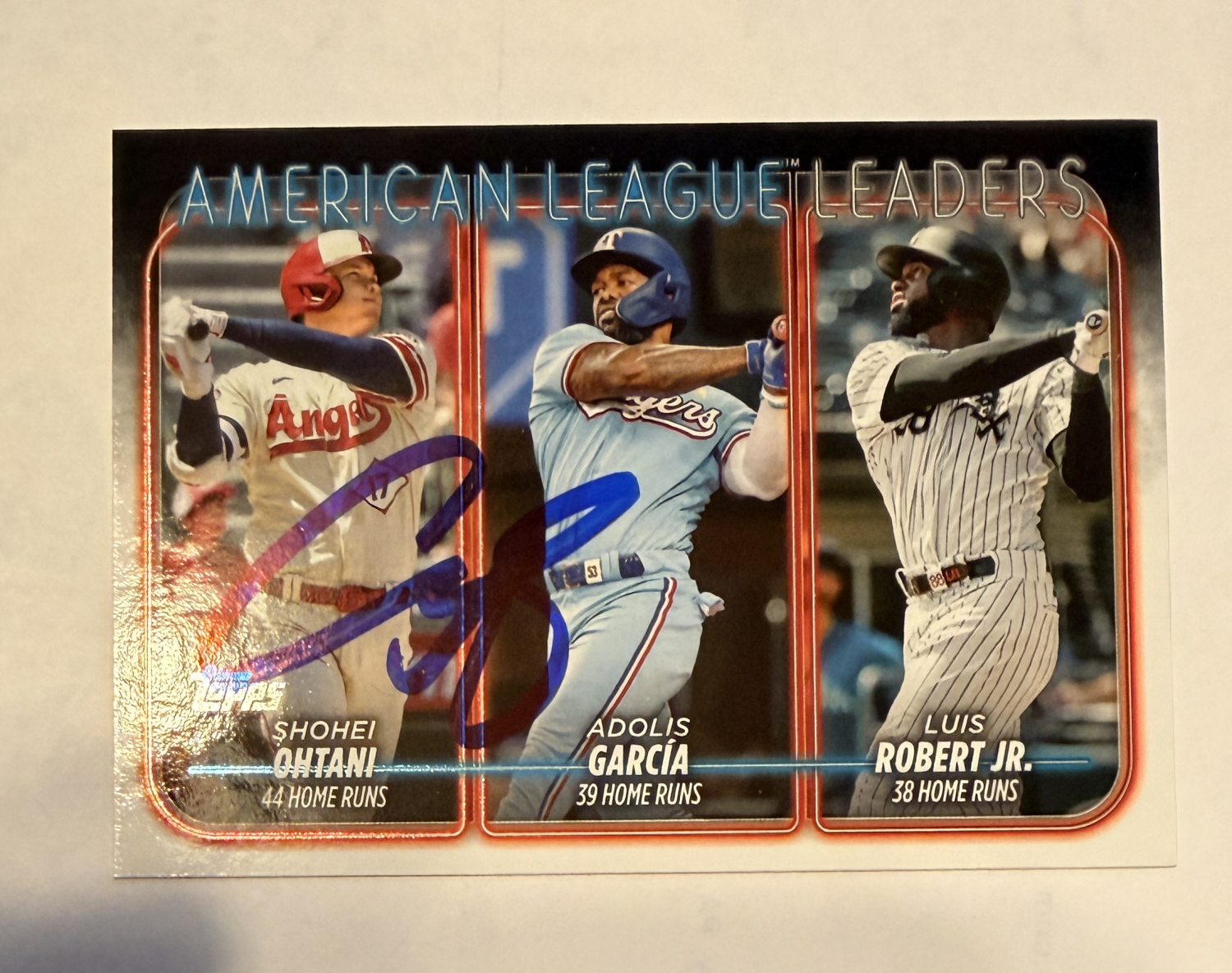 Ohtani Autographed CARD
