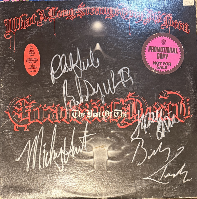 Grateful Dead Autographed Album AAS COA!