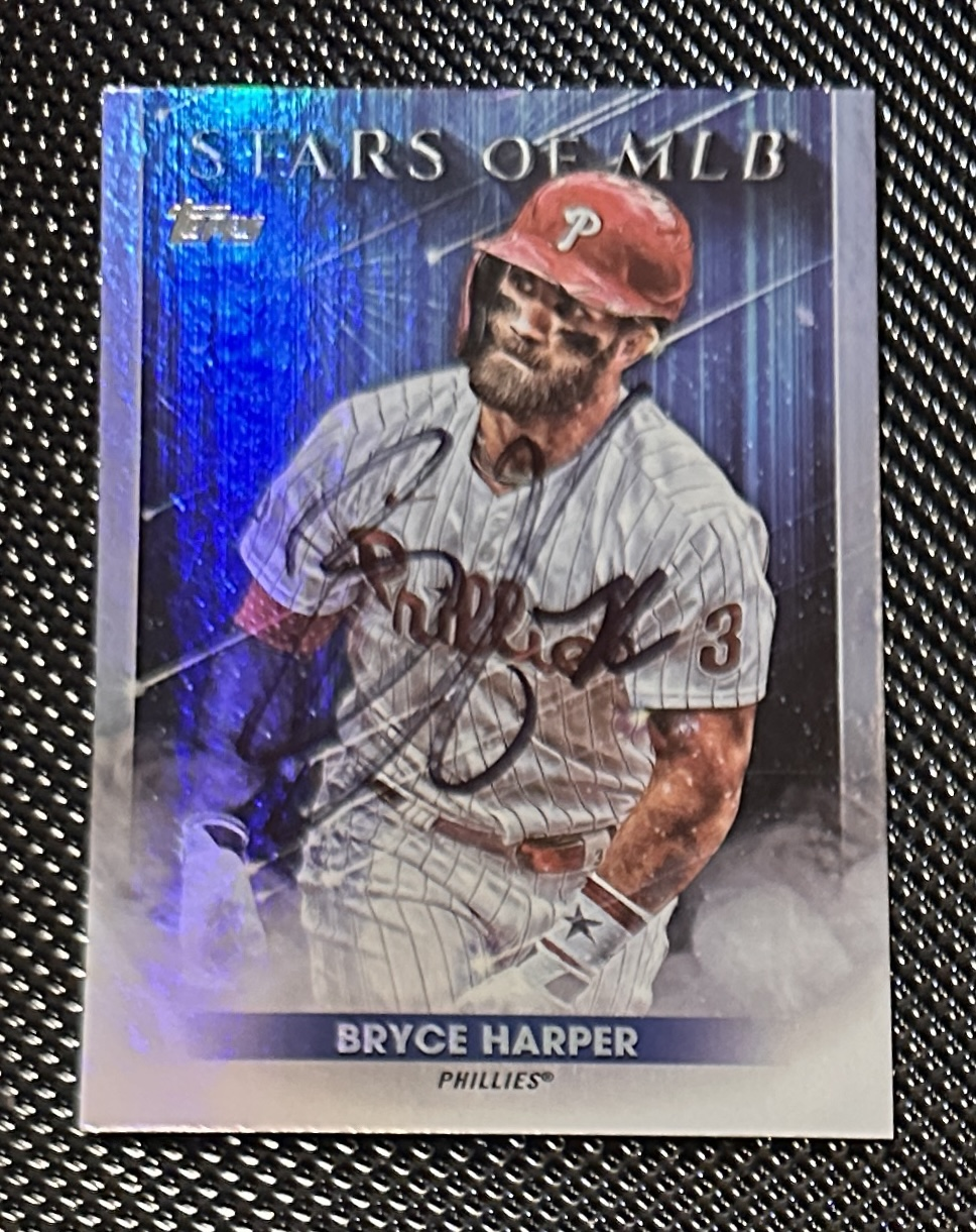 Bryce Harper Autographed CARD 