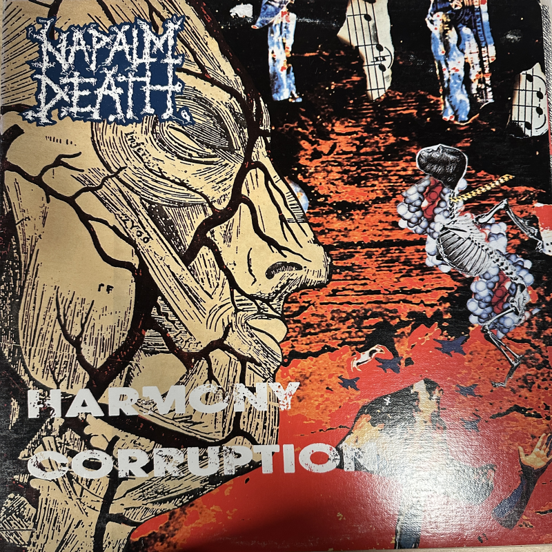 Napalm Death - Harmony Corruption (1990 US Press)