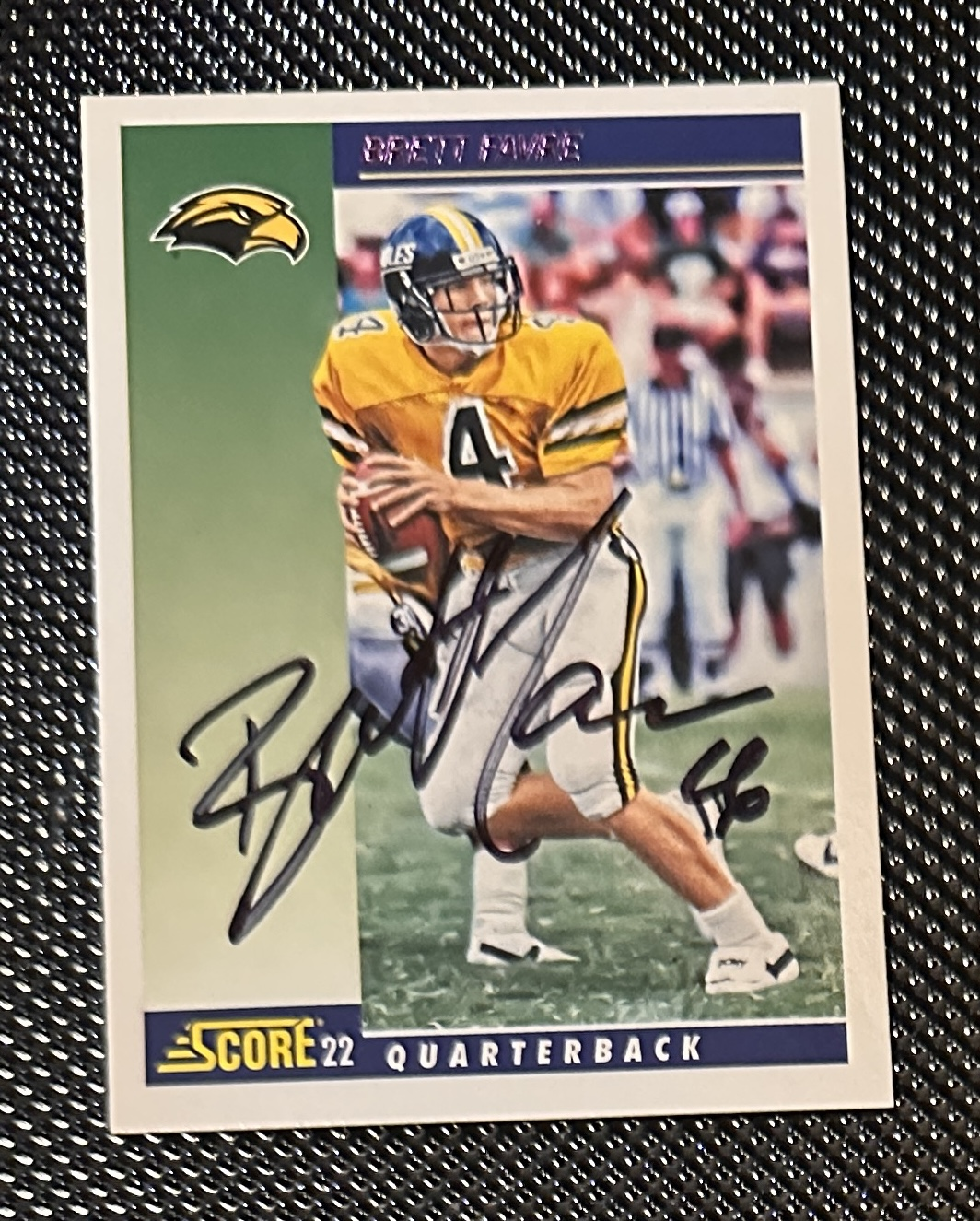 Brett Favre Autographed Card 