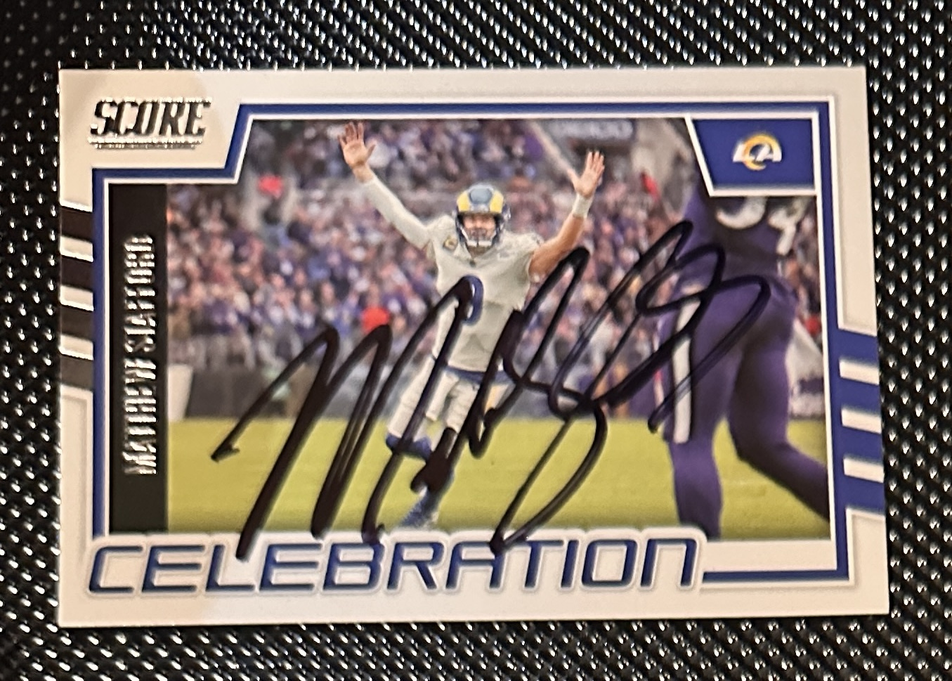 Matthew Stafford Autographed CARD 