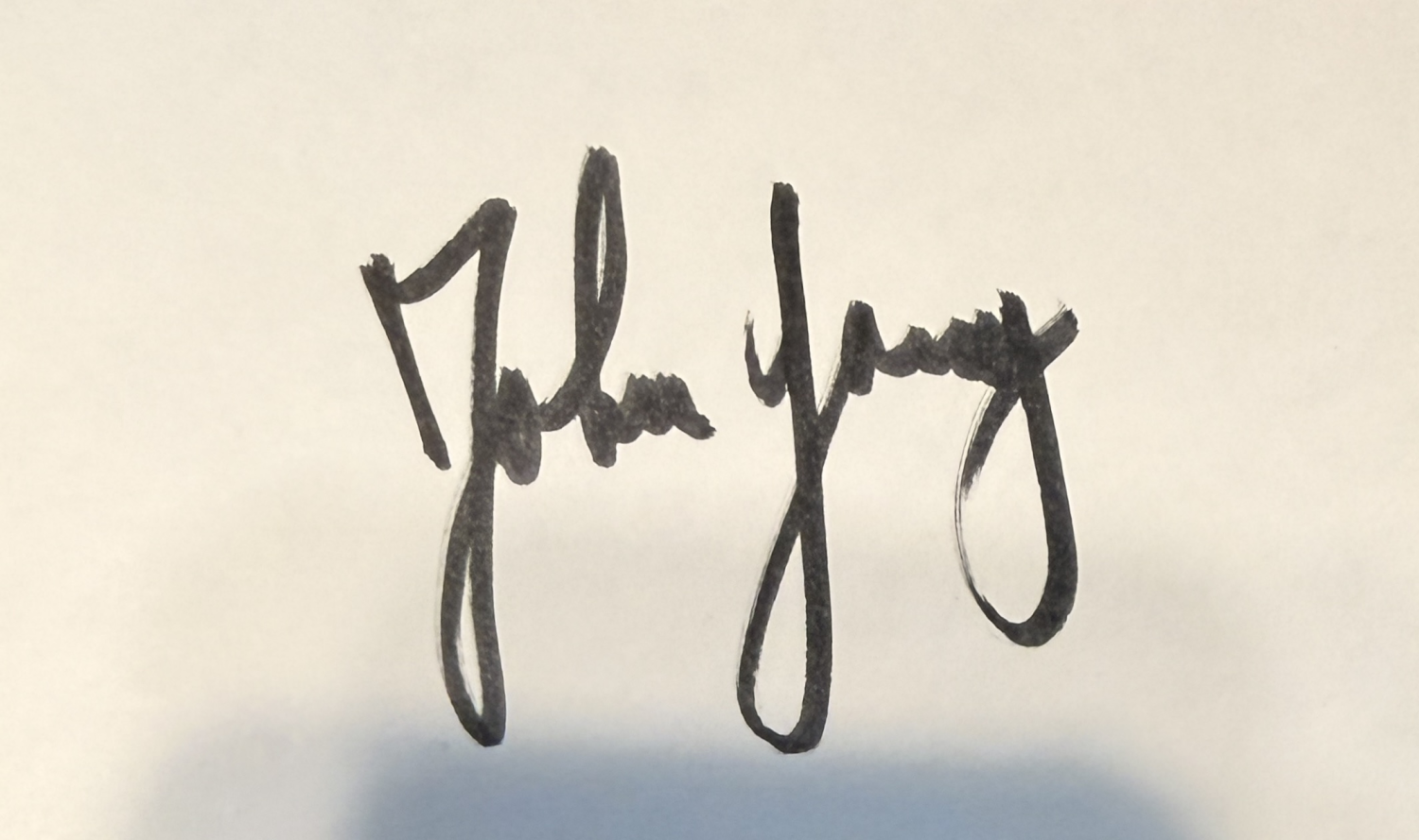 Astronaut Autographed John Young Card