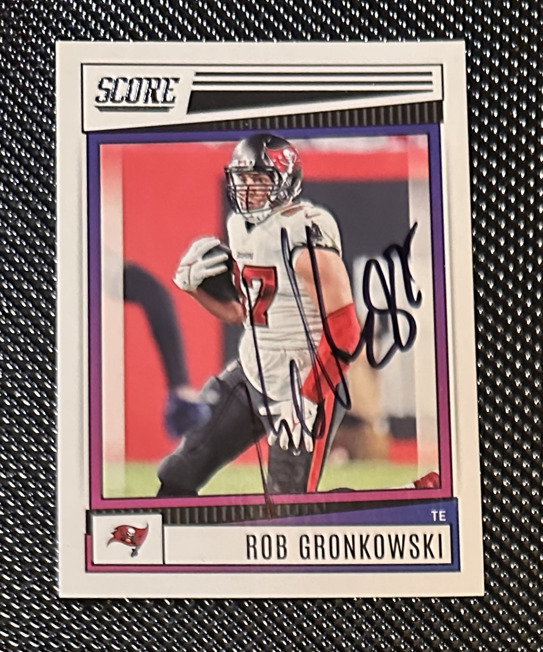 Rob Gronkowski Autographed CARD 