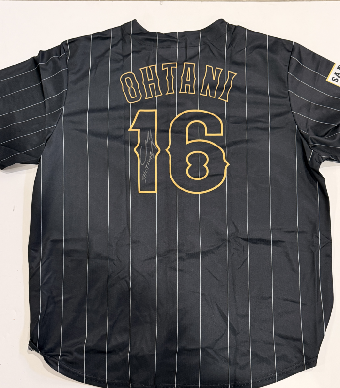 Shohei Ohtani Autographed Jersey COA