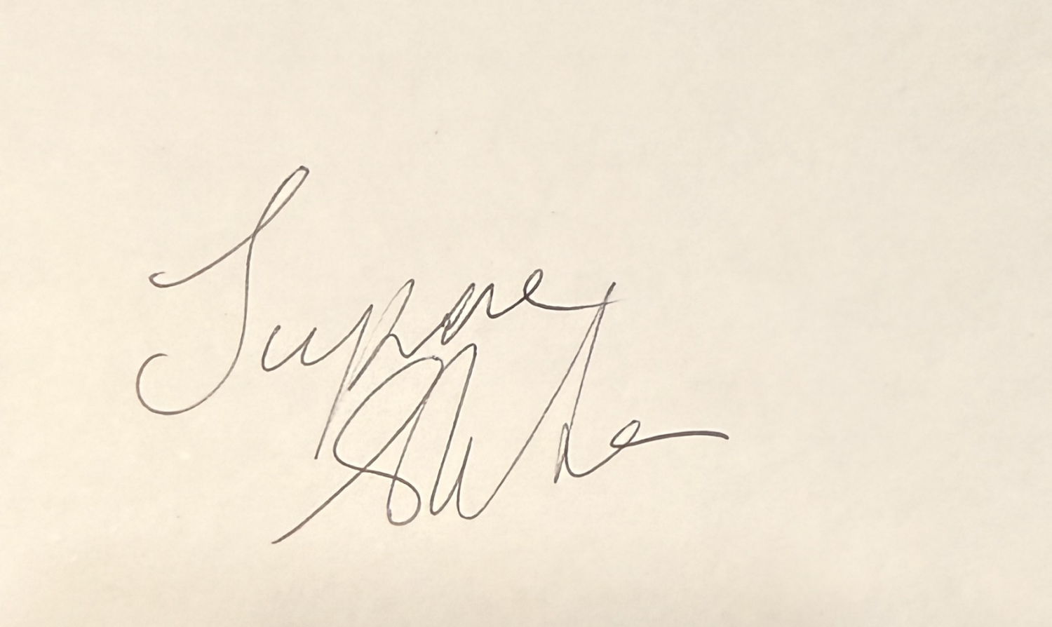Tupac Shakur Autographed CARD 3X5