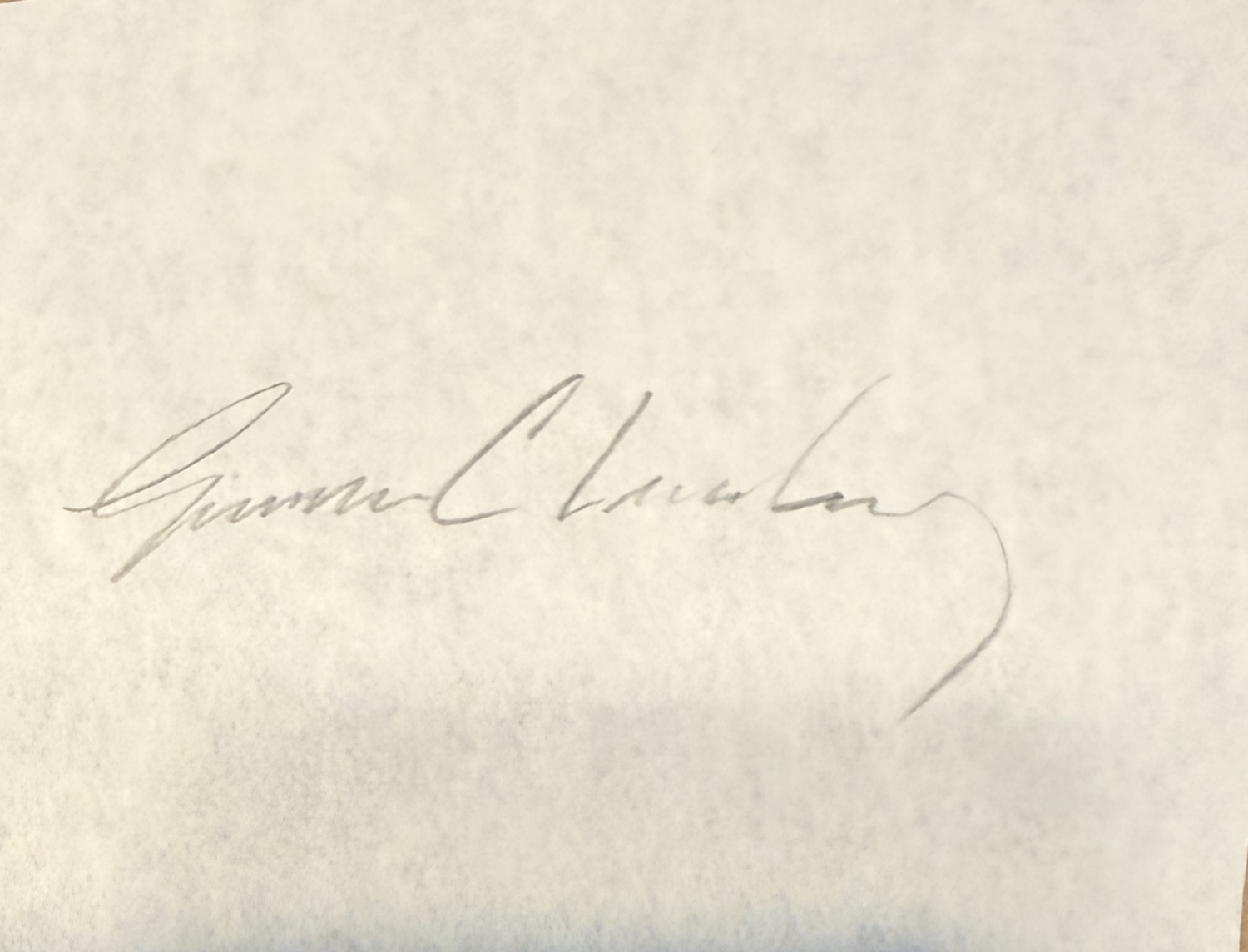 Grover Cleveland Autographed Document PAGE