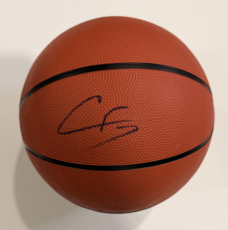 Cooper Flagg Autographed Basketball