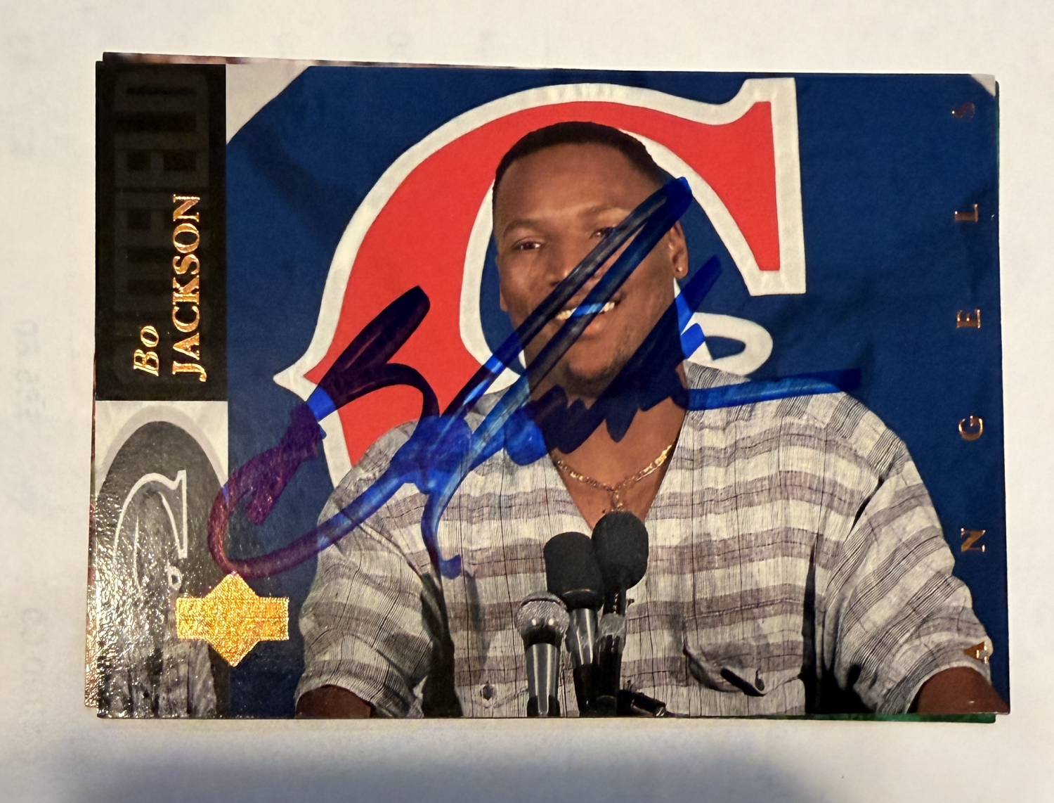 Bo Jackson Autographed CARD