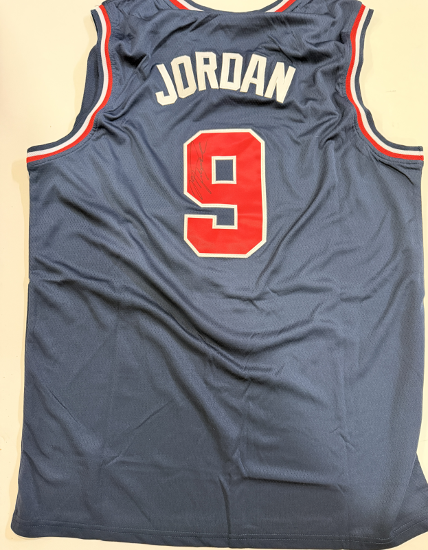 Michael Jordan AUTOGRAPHED Jersey COA