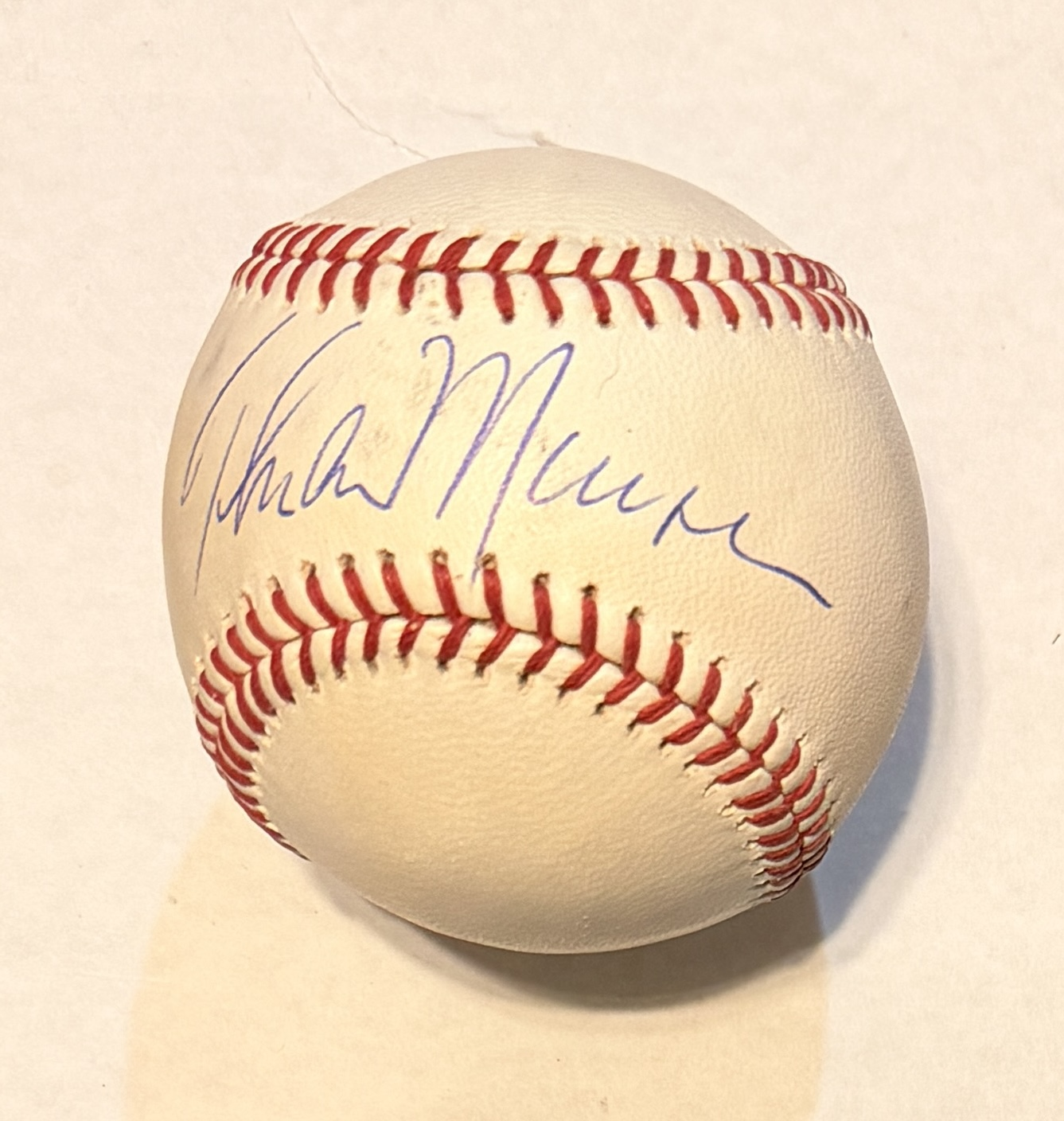Thurman Munson Autographed Baseball