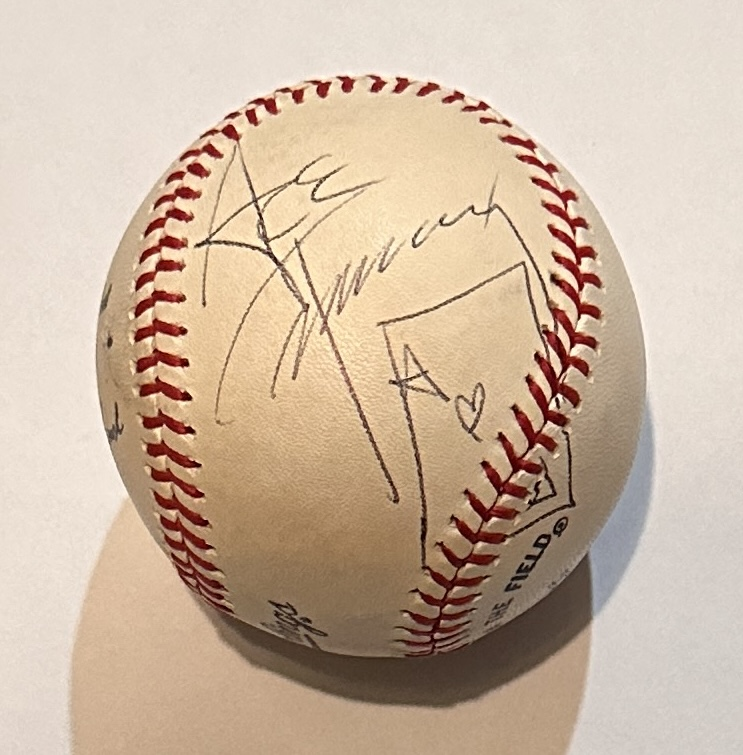 The Beatles Autographed BASEBALL Signed by all 4!