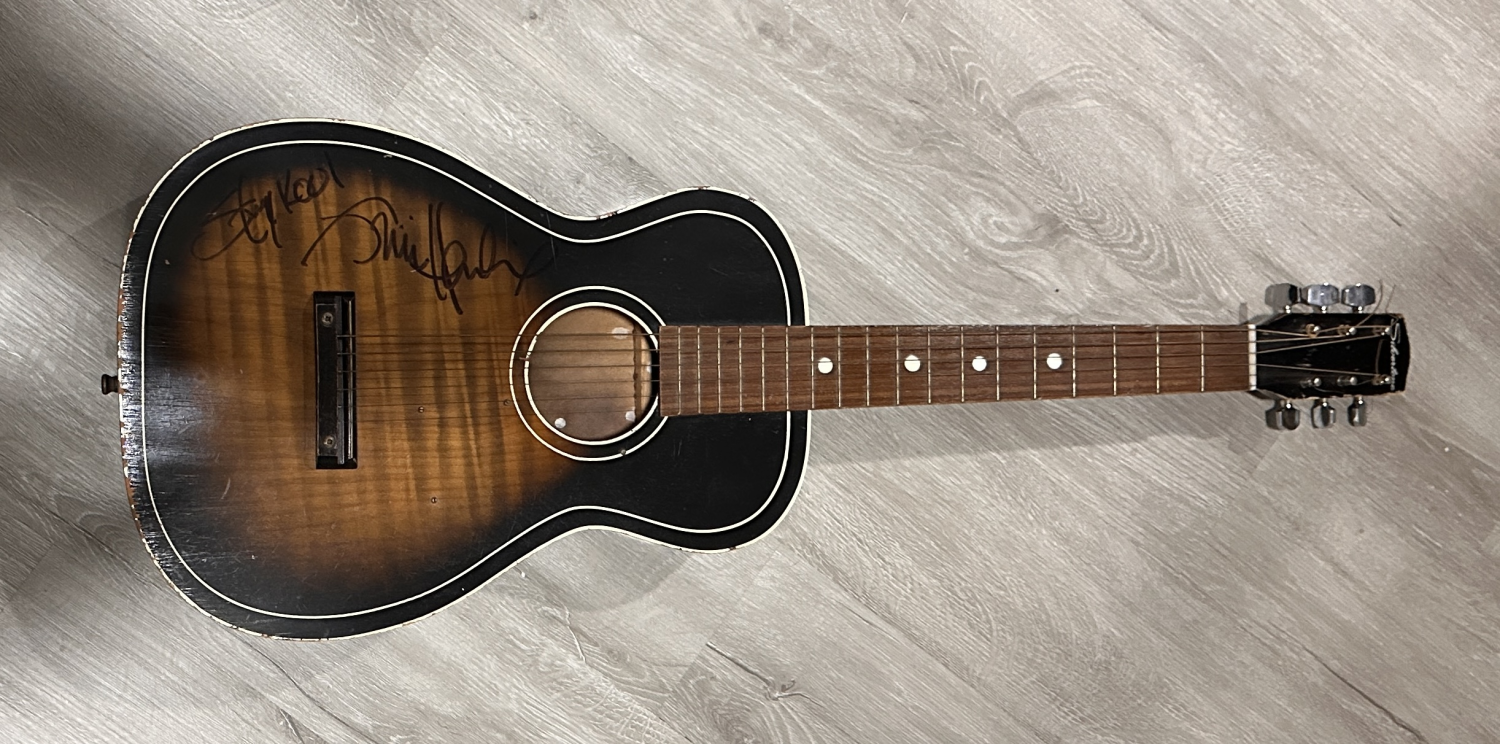 Jimi Hendrix Autographed Guitar