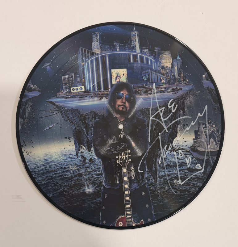Ace Frehley Autographed Picture Disc