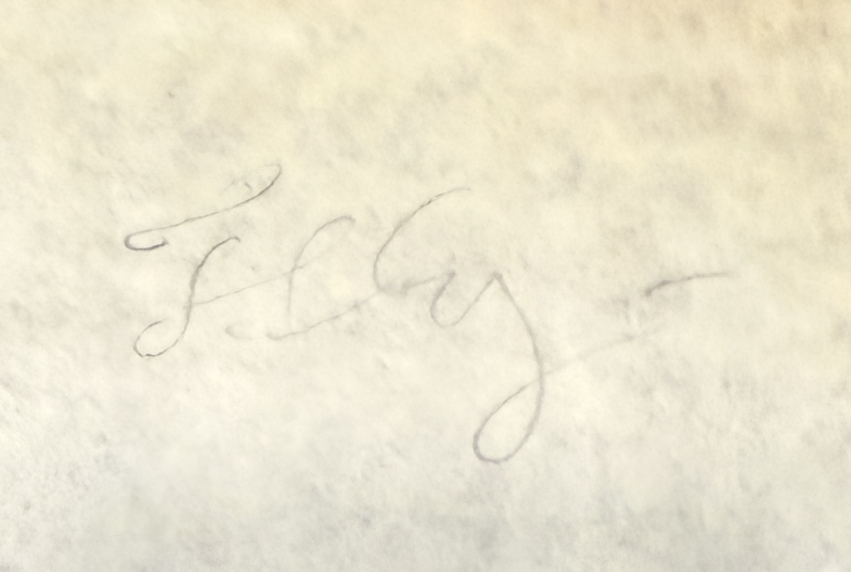 Francis Scott Key Autographed PAGE