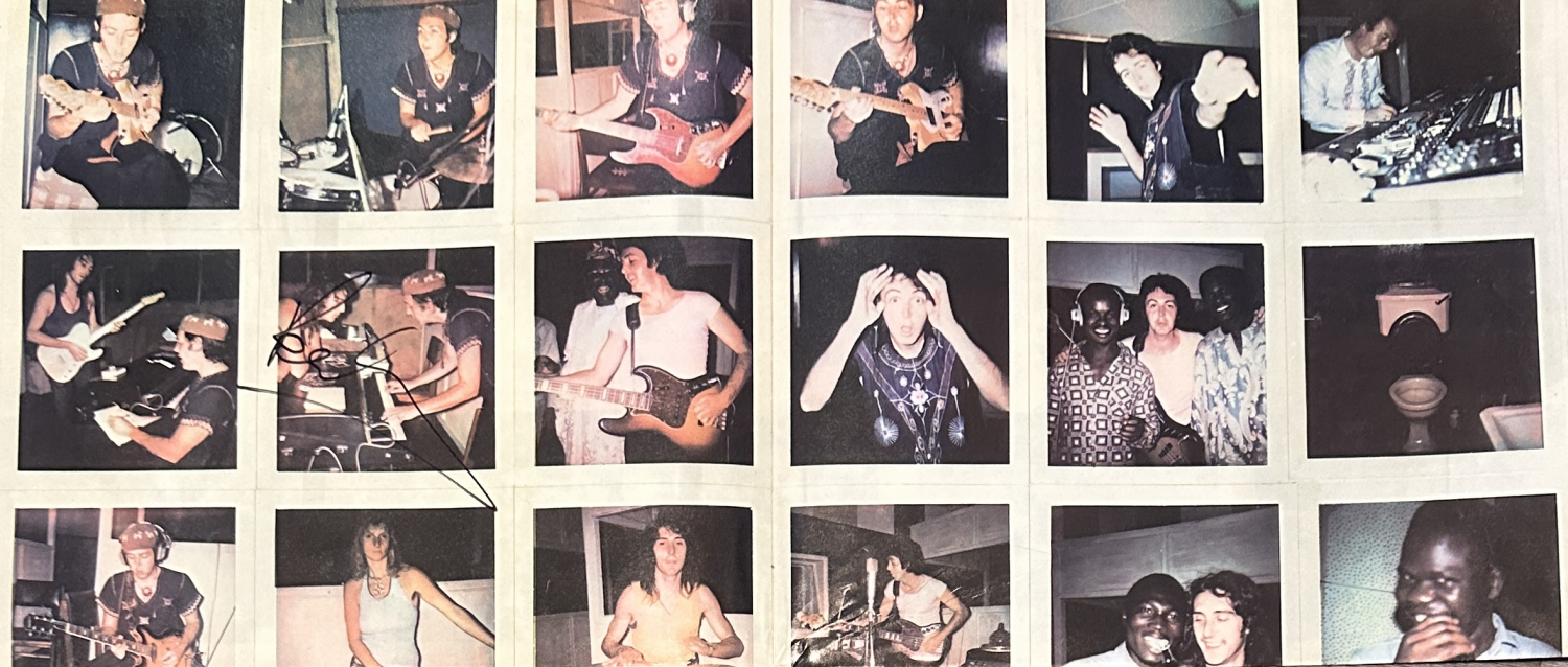 Paul; McCartney Autographed Poster