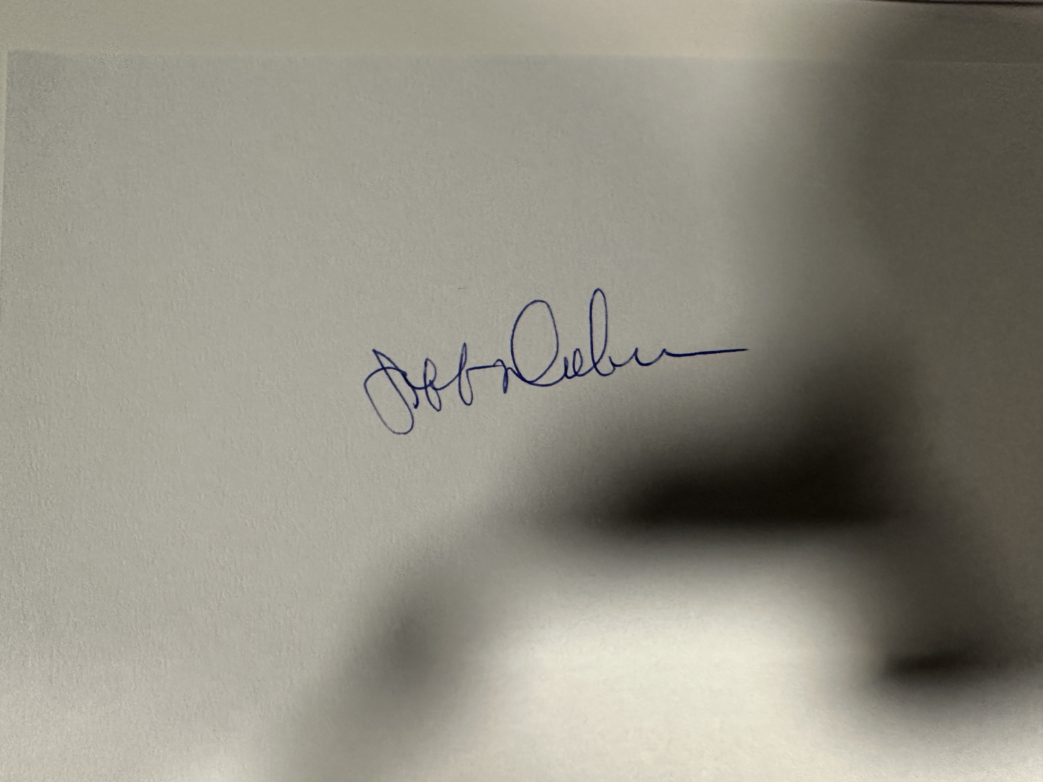 Jeffrey Dahmer AUTOGRAPHED Card 