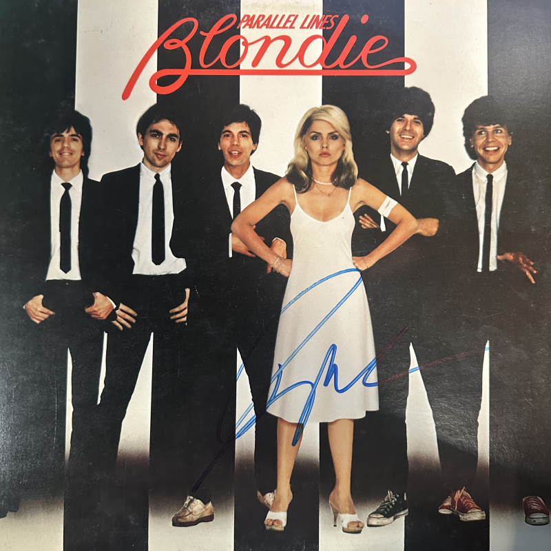 Debbie Harry Autographed Album Cover