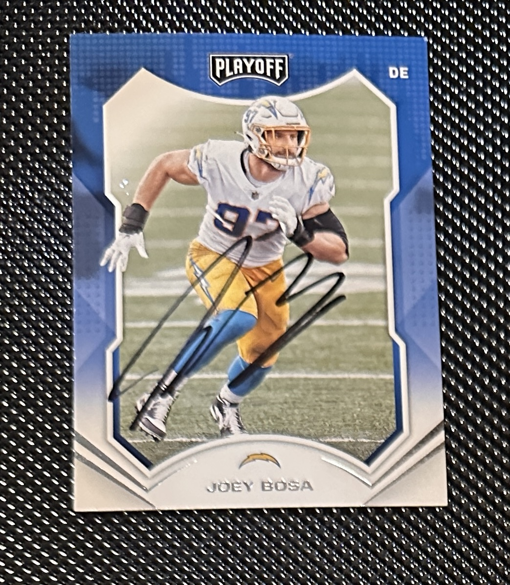 Joey Bosa Autographed Card 