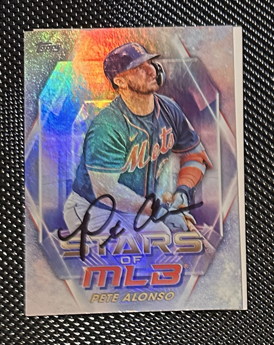 Pete Alonso Autographed CARD 