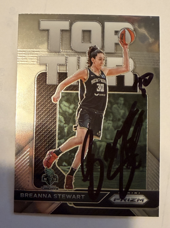 Breanna Stewart Autographed Card