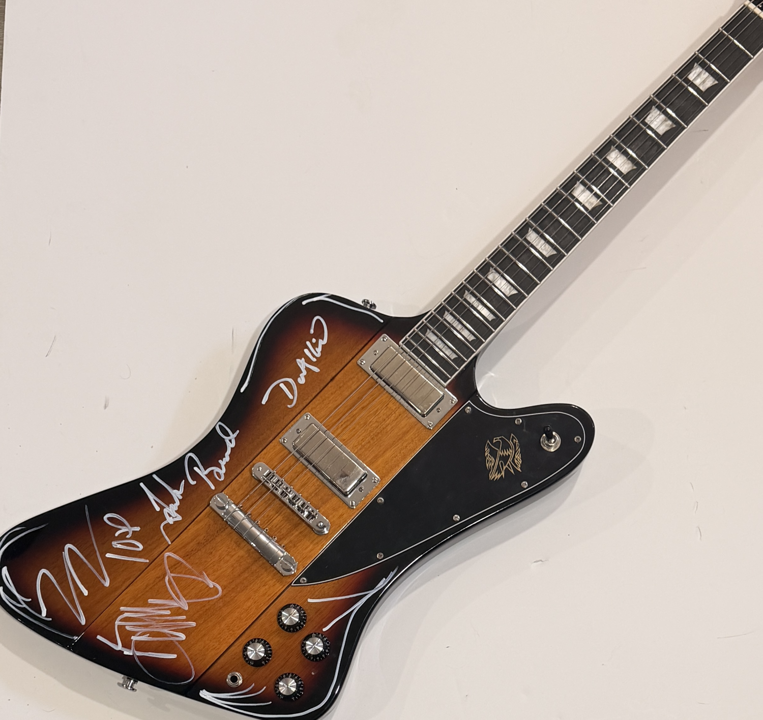 ZZ TOP Autographed Guitar! Forensic COA